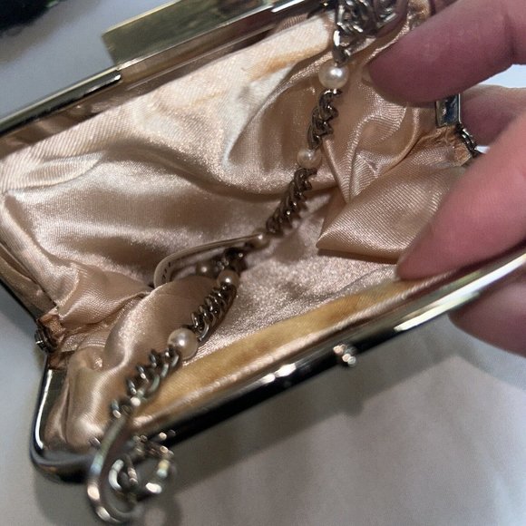 Collection of 7 Small Beaded Purses Fancy Formal Cocktail Wedding Prom - Picture 13 of 15